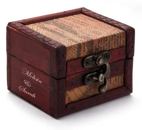 Custom Wooden Mini Box Vintage Storage Case Custom Wooden Mini Box Vintage Storage Case