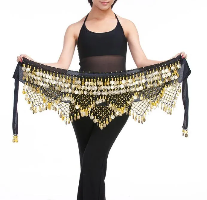 Dancewear Clothing Triangle Hip Scarf Colorful Rhinestone Adjustable Belly Dance