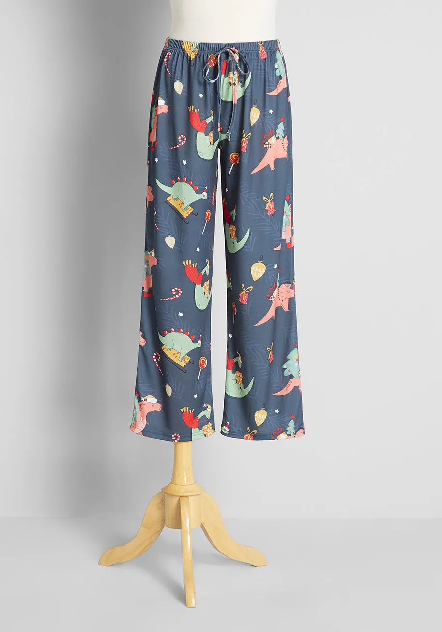 Delightful Dino Delivery Pajama Pants