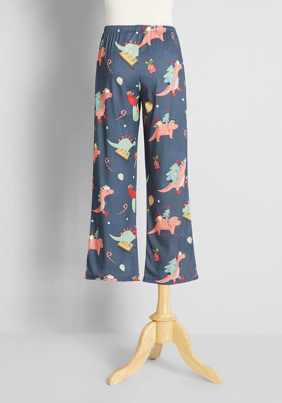 Delightful Dino Delivery Pajama Pants