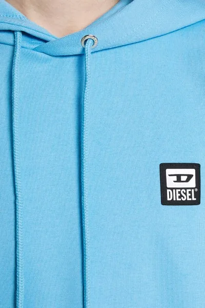 DIESEL HOODED SWEATER - S-GIRK - A003310HAY