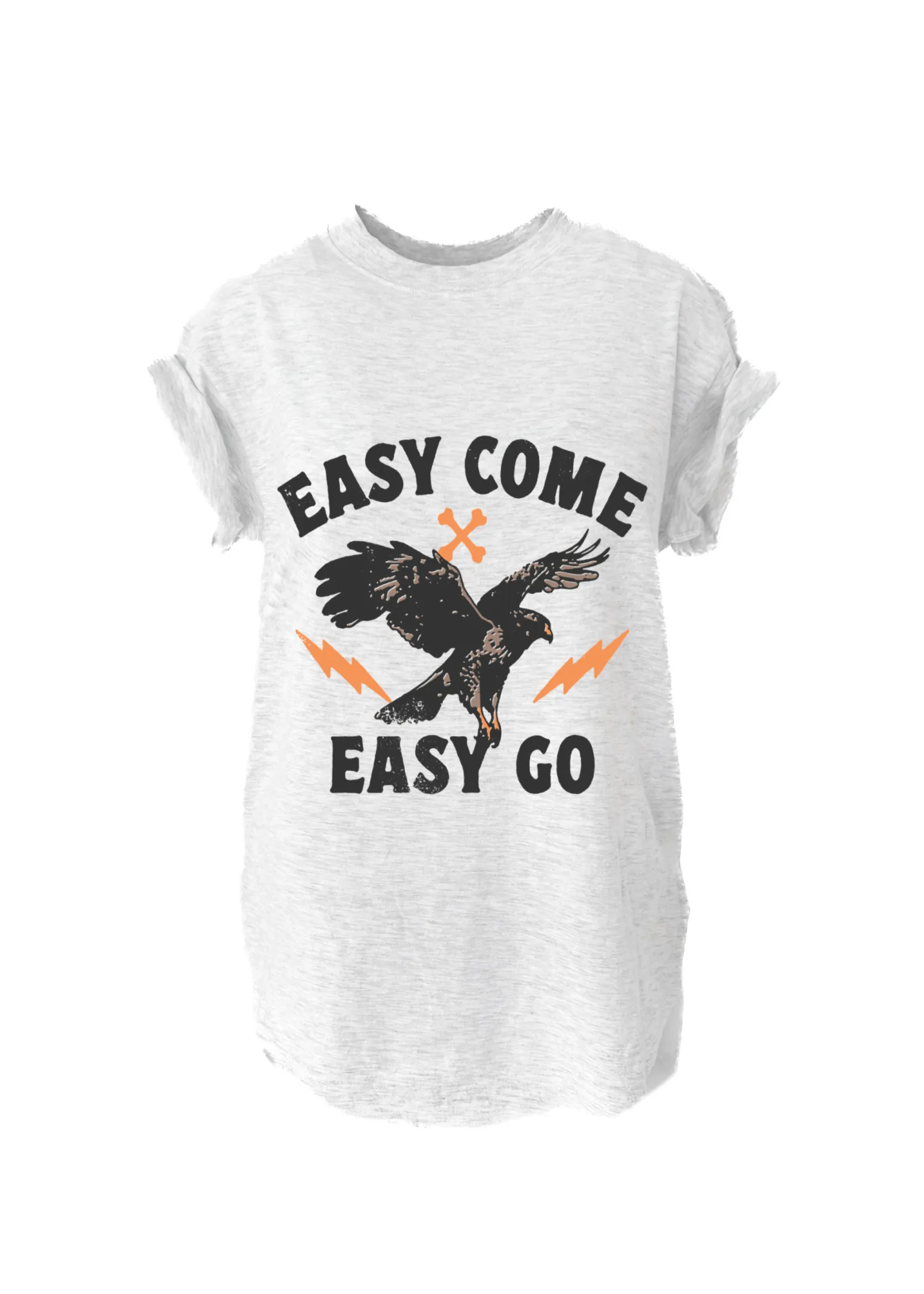 EASY COME EASY GO SIDE SLIT TEE