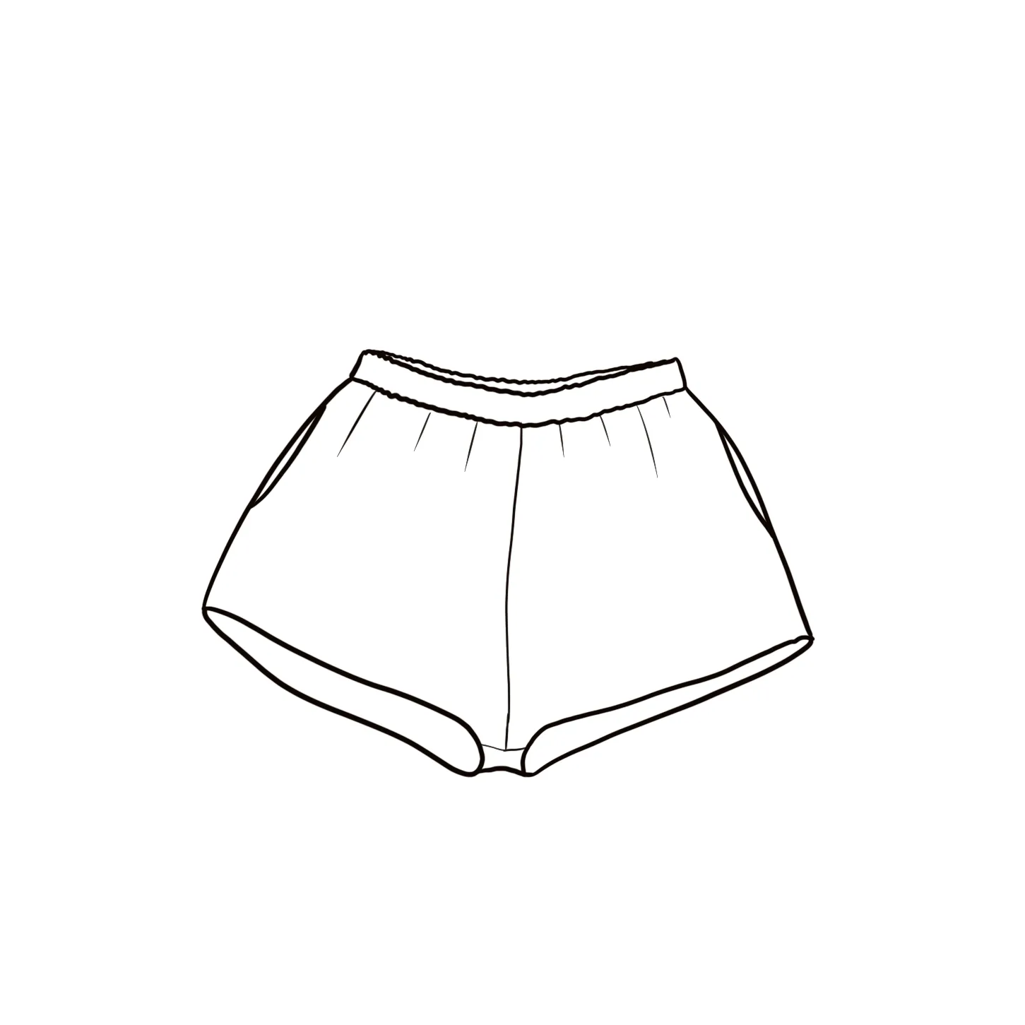 Elka Short Pants - Women - DS Double Saloo - S042 Baobab Rose