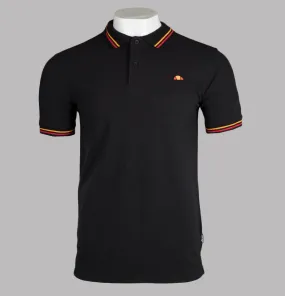 Ellesse Rooks Polo Shirt Black Ellesse Rooks Polo Shirt Black