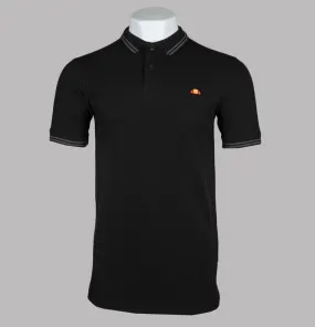 Ellesse Rooks Polo Shirt Black/Grey Ellesse Rooks Polo Shirt Black/Grey