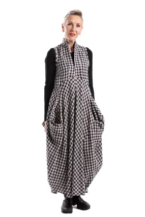 EMIKO HIGH COLLAR DRESS JG EMIKO HIGH COLLAR DRESS JG