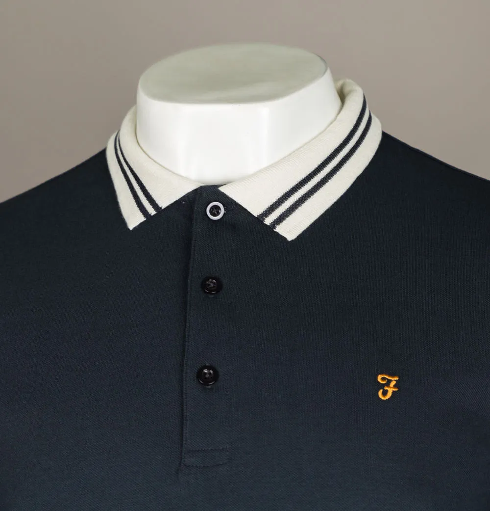 Farah Stanton Polo Shirt True Navy
