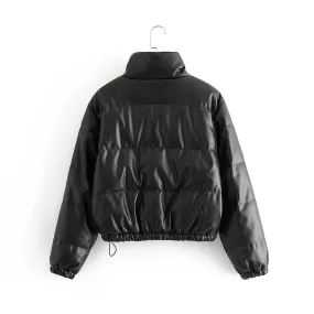 Faux leather cotton jacket Faux leather cotton jacket