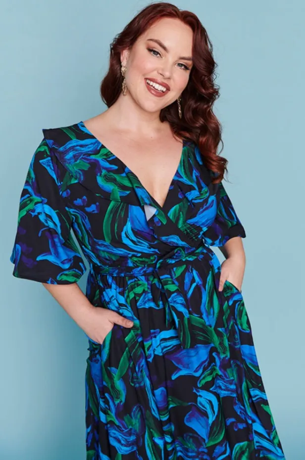 Finley Ocean Blue Dress