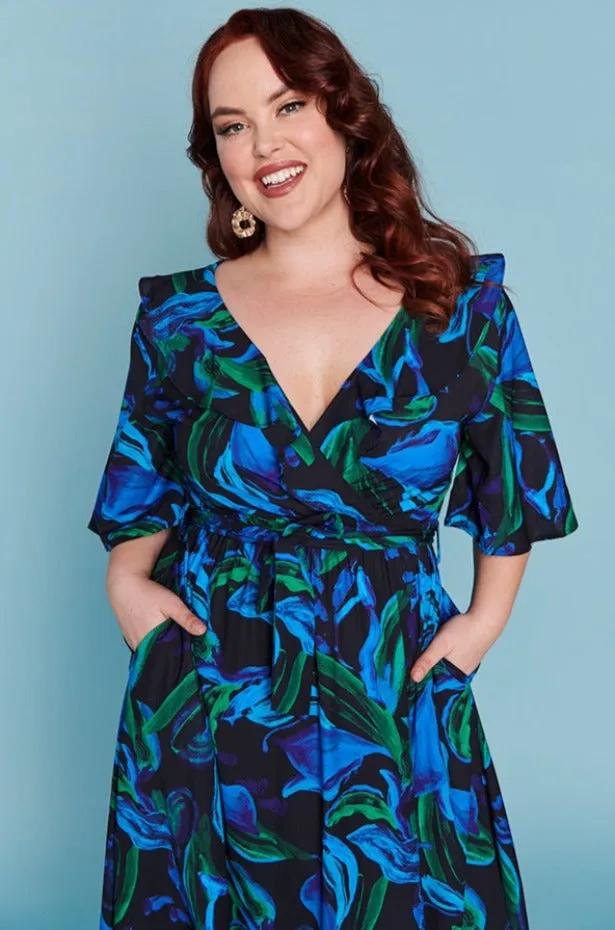 Finley Ocean Blue Dress
