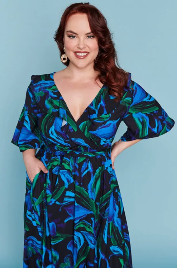 Finley Ocean Blue Dress