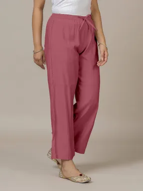Fiza x Rozaana | Straight Pant in Rose Pink Fiza x Rozaana | Straight Pant in Rose Pink