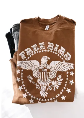 FREE BIRD SIDE SLIT TEE FREE BIRD SIDE SLIT TEE
