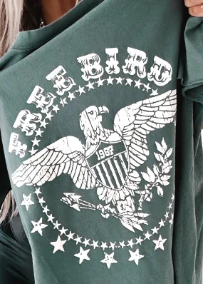 FREE BIRD SIDE SLIT TEE FREE BIRD SIDE SLIT TEE