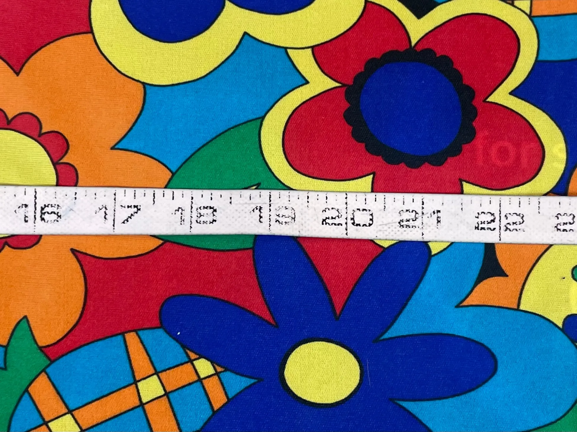 Funky Fruit and Flower Print ITY - Orange / Red / Blue / Yellow / Green