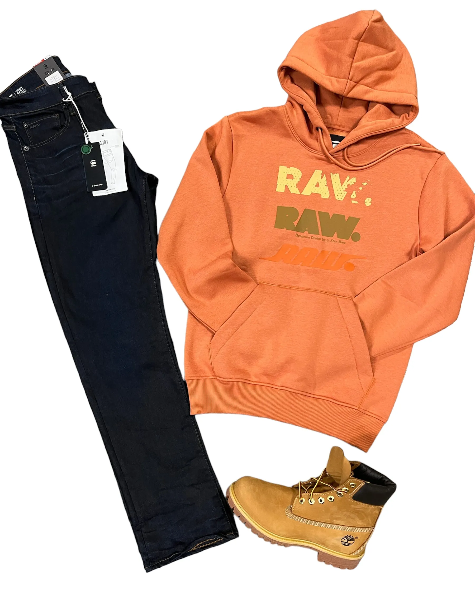 G-STAR TRIPLE RAW. HOODIE