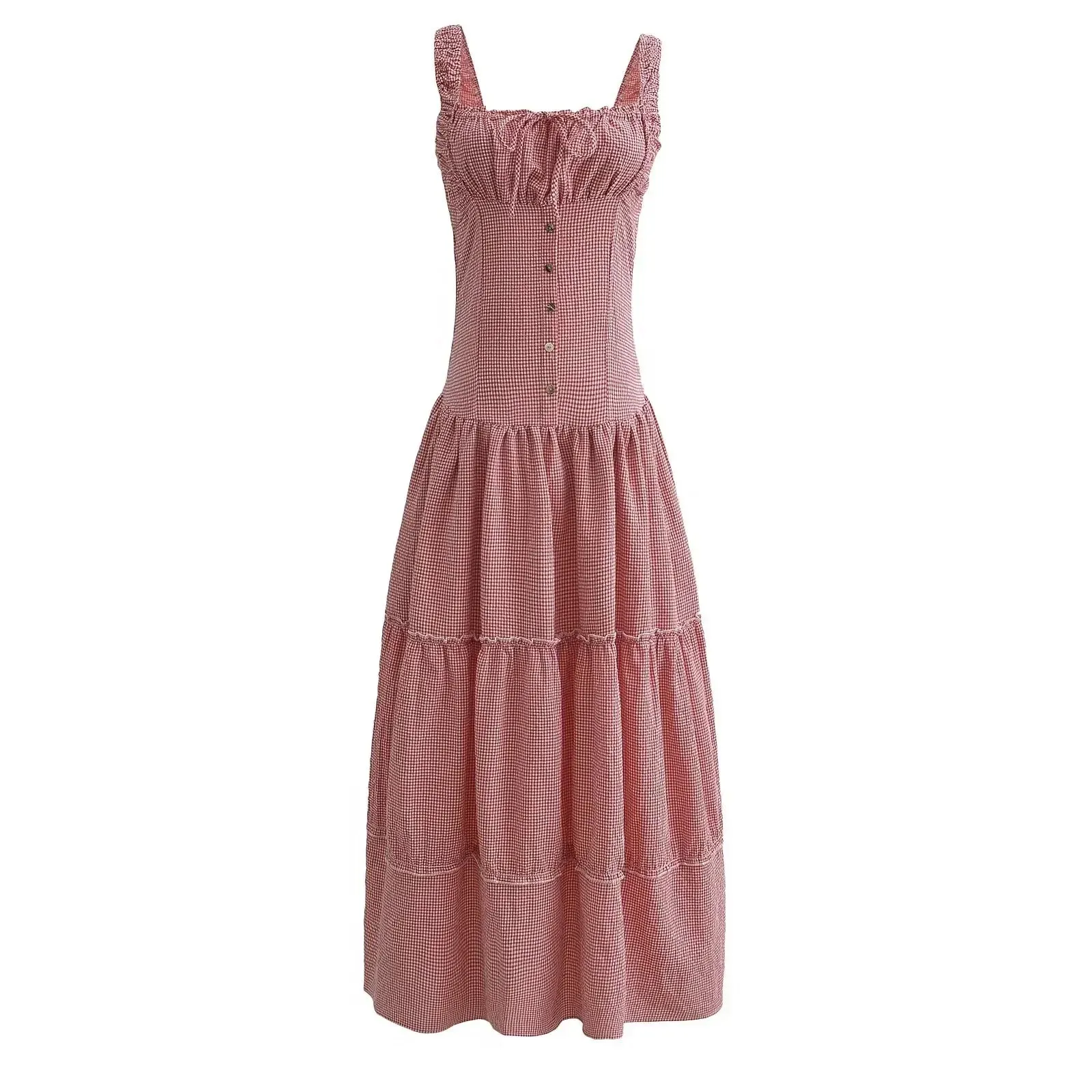 Getadme Bowknot White Summer Women's Dress Elegant Tank Beach Long Sundress Vestidos Sleeveless Holiday Chic Black Slim Maxi Dress 2024