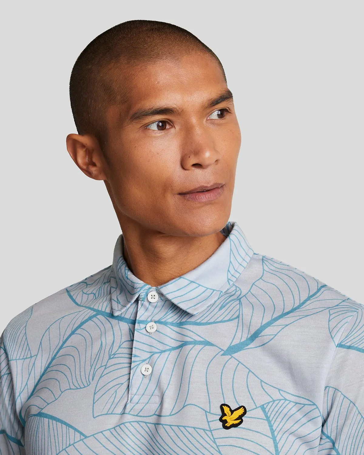 Golf Floral Polo Shirt