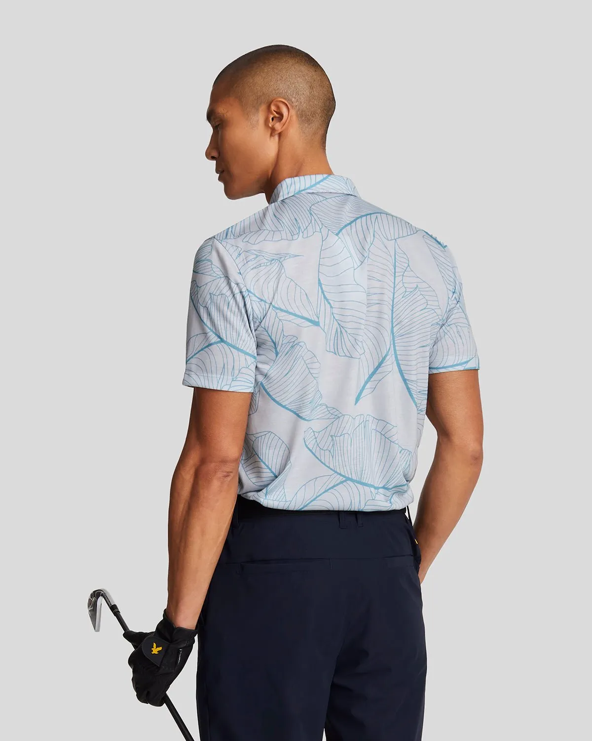 Golf Floral Polo Shirt