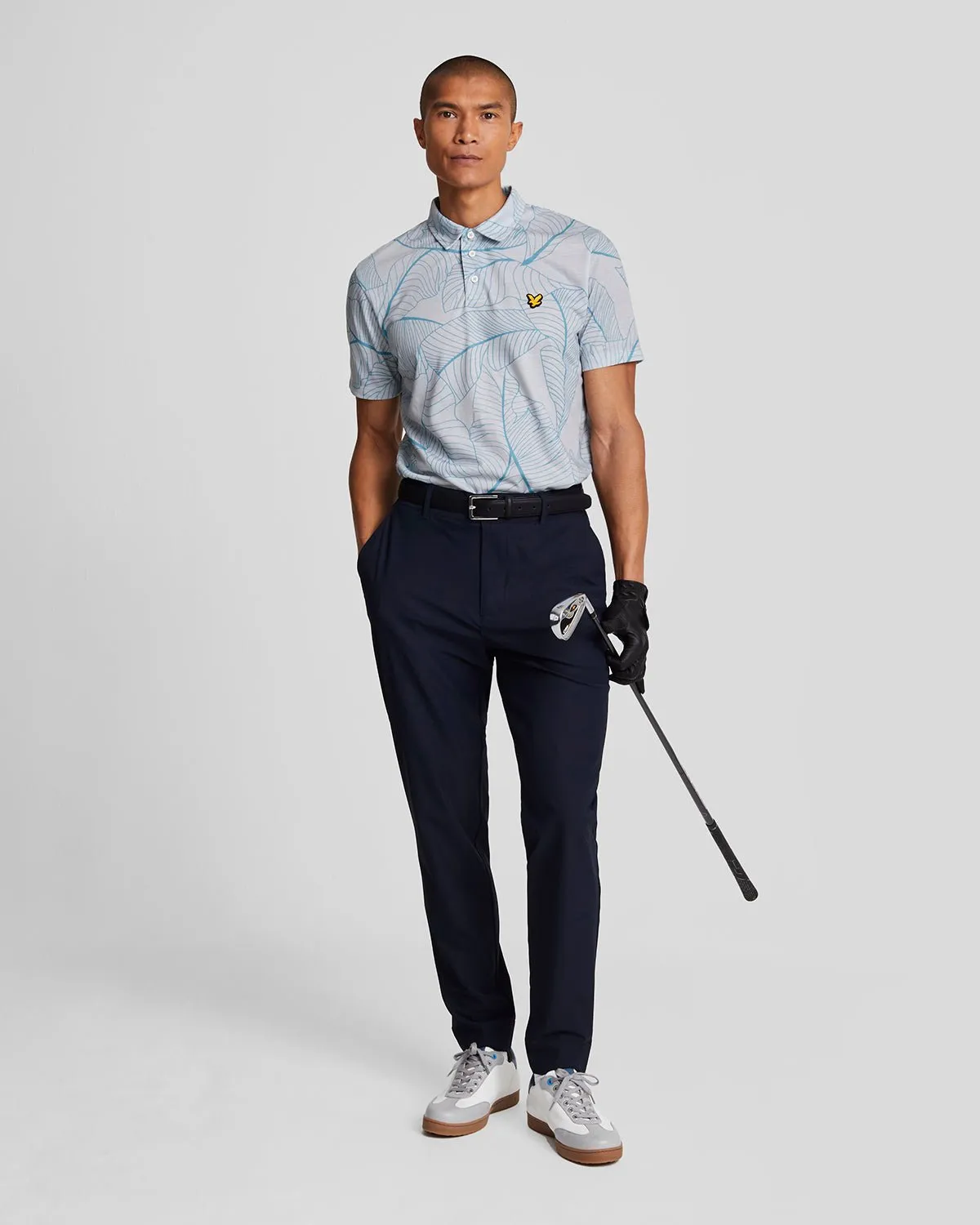 Golf Floral Polo Shirt