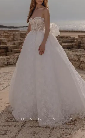 H1196 - Sexy Satin A-Line Sweetheart Sleeveless Empire Illusion Appliques Bowknot Wedding Dress H1196 - Sexy Satin A-Line Sweetheart Sleeveless Empire Illusion Appliques Bowknot Wedding Dress