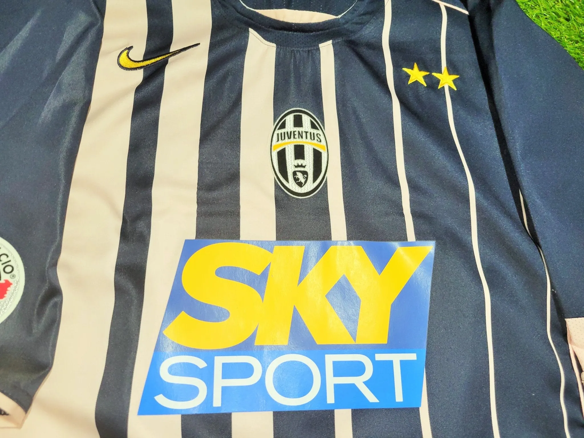 Ibrahimovic Juventus 2004 2005 Away Soccer Jersey Shirt XL
