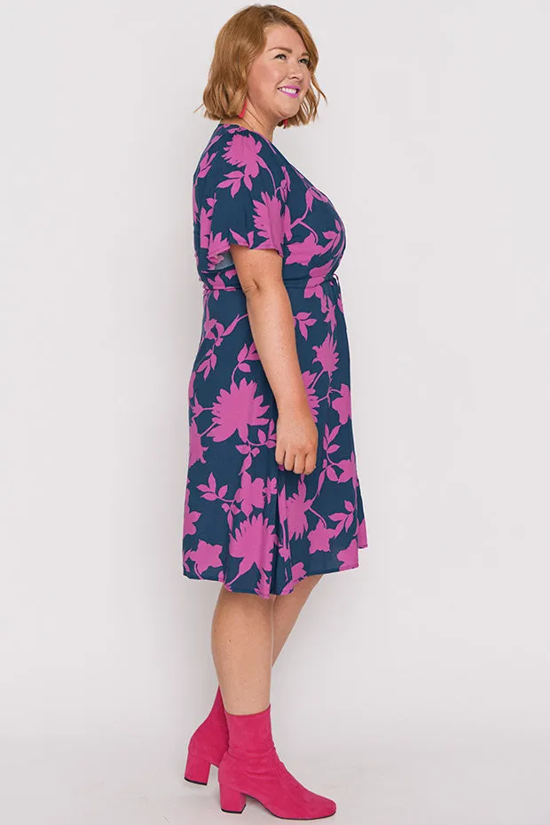 Jaz Contrast Ivy Dress
