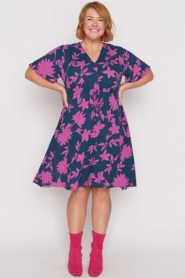 Jaz Contrast Ivy Dress