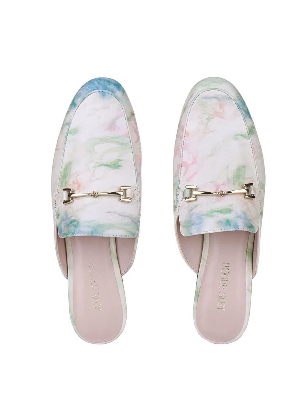 JENN ARDOR Women Smooth Artificial Leather Flat Mules