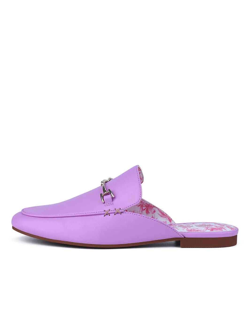 JENN ARDOR Women Smooth Artificial Leather Flat Mules