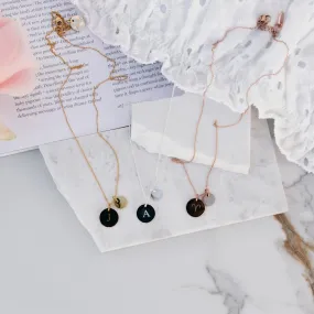 Jess - Monogrammed Necklace Jess - Monogrammed Necklace
