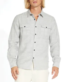 Kelvin Textured Shirt (Heather Gray) Kelvin Textured Shirt (Heather Gray)
