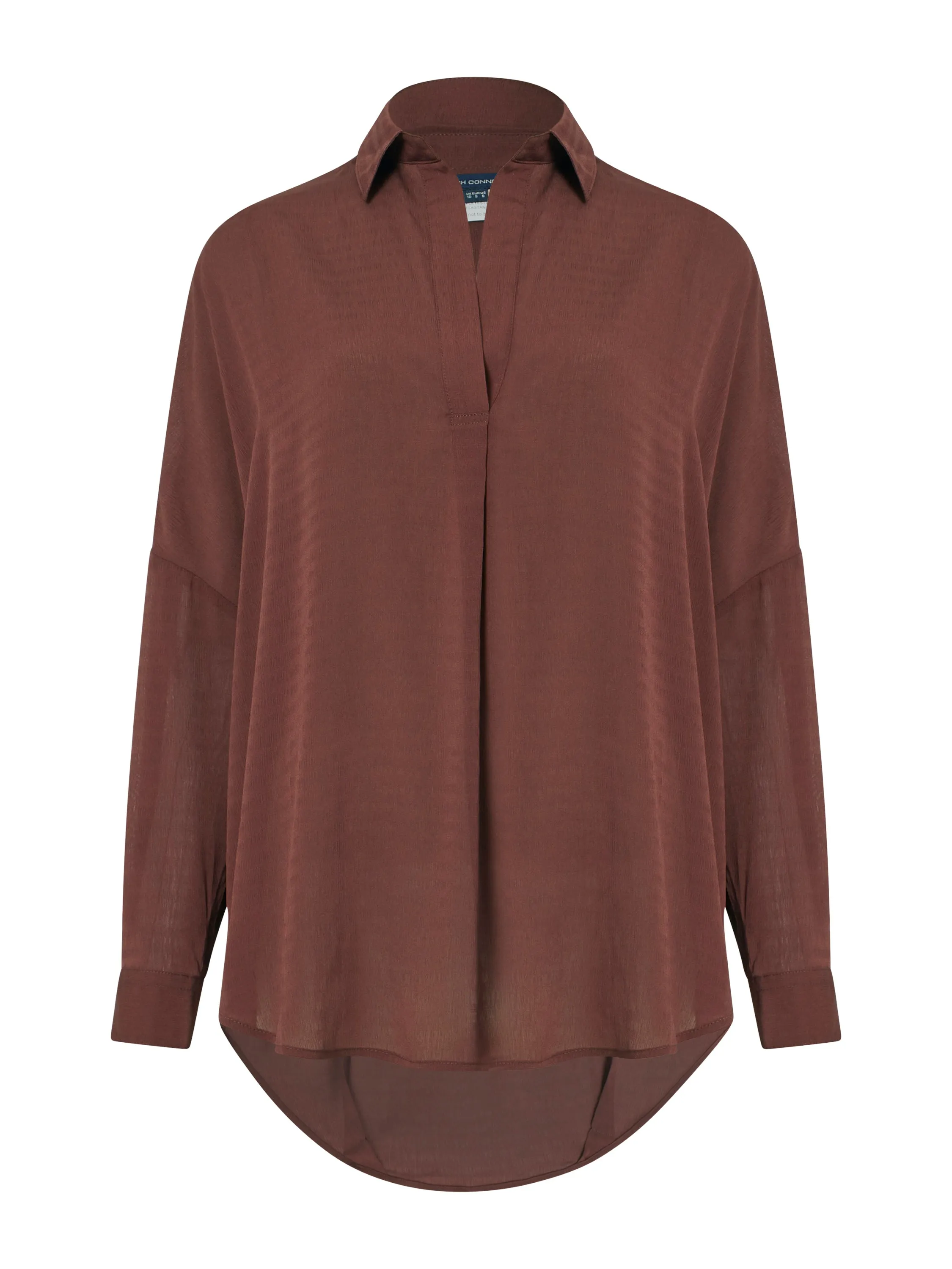 Klar Rhodes Textured Drape Shirt