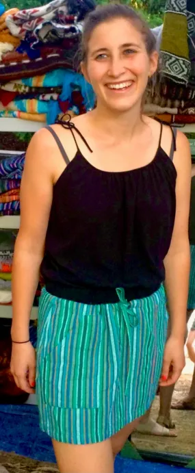 Lailea Mini Hand loomed Pocket Skirt Lailea Mini Hand loomed Pocket Skirt