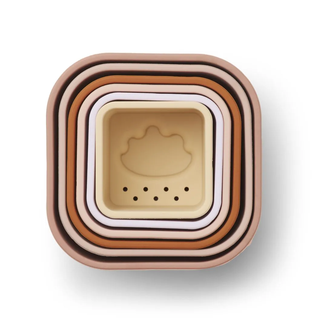 Liewood Zuzu Stacking Cup - Rose Multi Mix