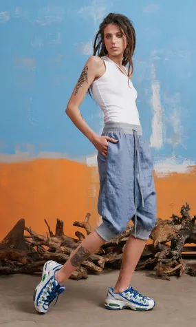 Linen Drop Crotch Jogger Pants Linen Drop Crotch Jogger Pants