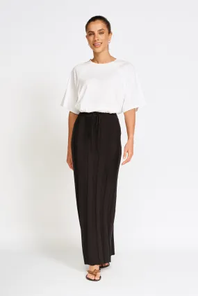 Lulu Column Midi Skirt - Black Lulu Column Midi Skirt - Black