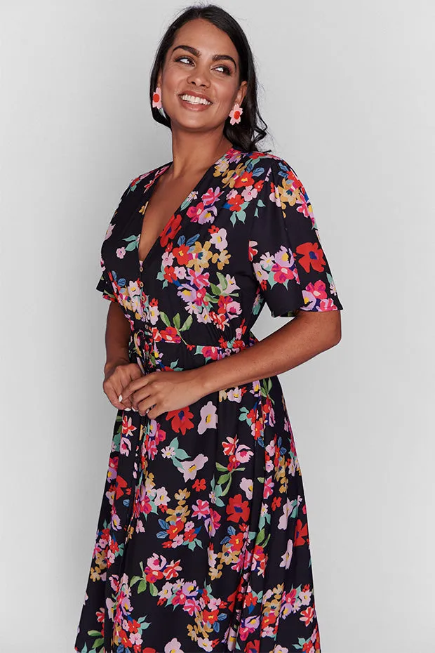 Marley Black Blossom Dress
