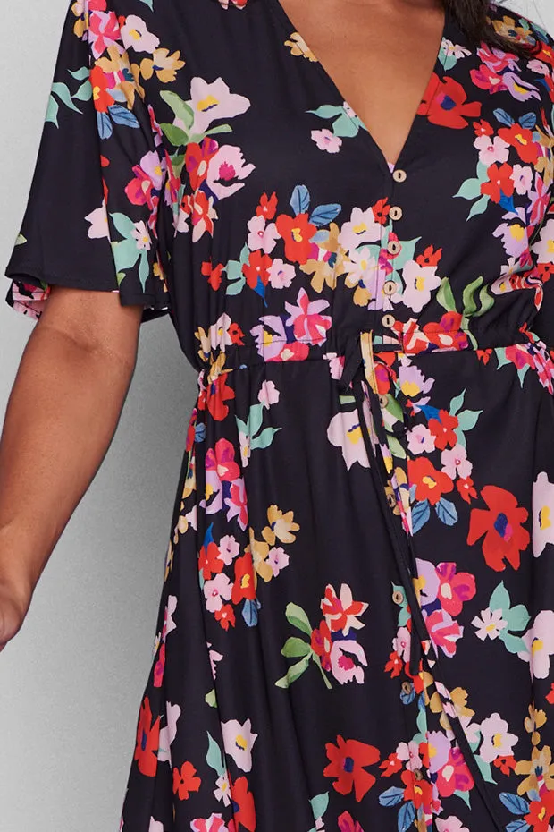 Marley Black Blossom Dress