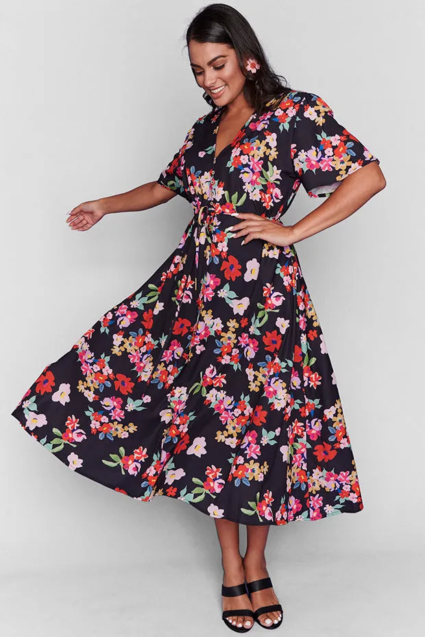 Marley Black Blossom Dress