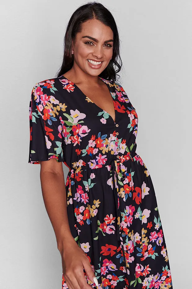 Marley Black Blossom Dress