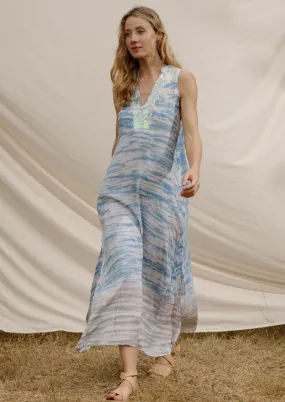 Marsala Kaftan  // Petricor Tie Dye Marsala Kaftan  // Petricor Tie Dye