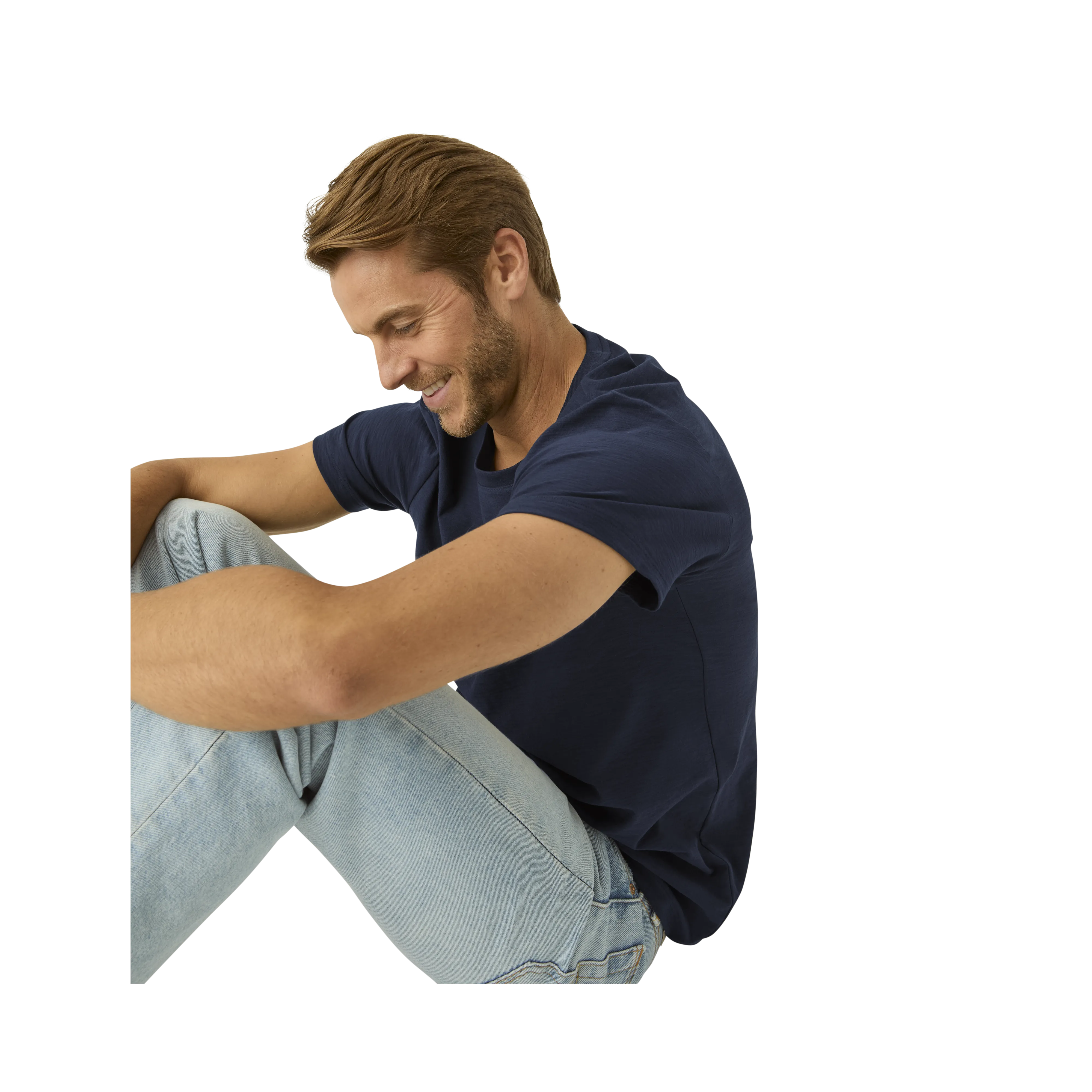 Men's Air Slub Crew Neck T-Shirt