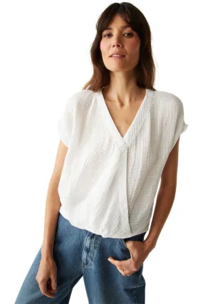 Michael Stars Evie Wrap Top Michael Stars Evie Wrap Top