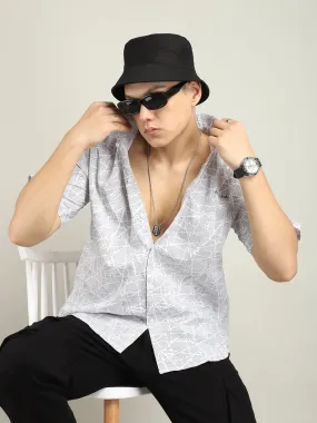 Mintstellar White Textured Shirt Mintstellar White Textured Shirt