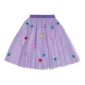 Multicolor Stones Tulle Skirt Multicolor Stones Tulle Skirt