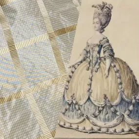 NEW Miss Jaqueline Designer 100% Silk Taffeta Gingham Ribbon Square Stripes Fabric - Yellow SB_6_27 NEW Miss Jaqueline Designer 100% Silk Taffeta Gingham Ribbon Square Stripes Fabric - Yellow SB_6_27