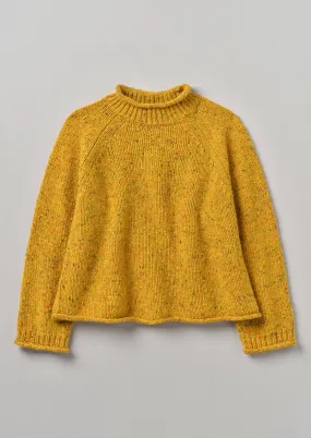 Orla Donegal Wool Sweater | Mimosa Yellow Orla Donegal Wool Sweater | Mimosa Yellow