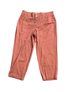 Pants Cropped By Knox Rose In Orange, Size: Xl Pants Cropped By Knox Rose In Orange, Size: Xl
