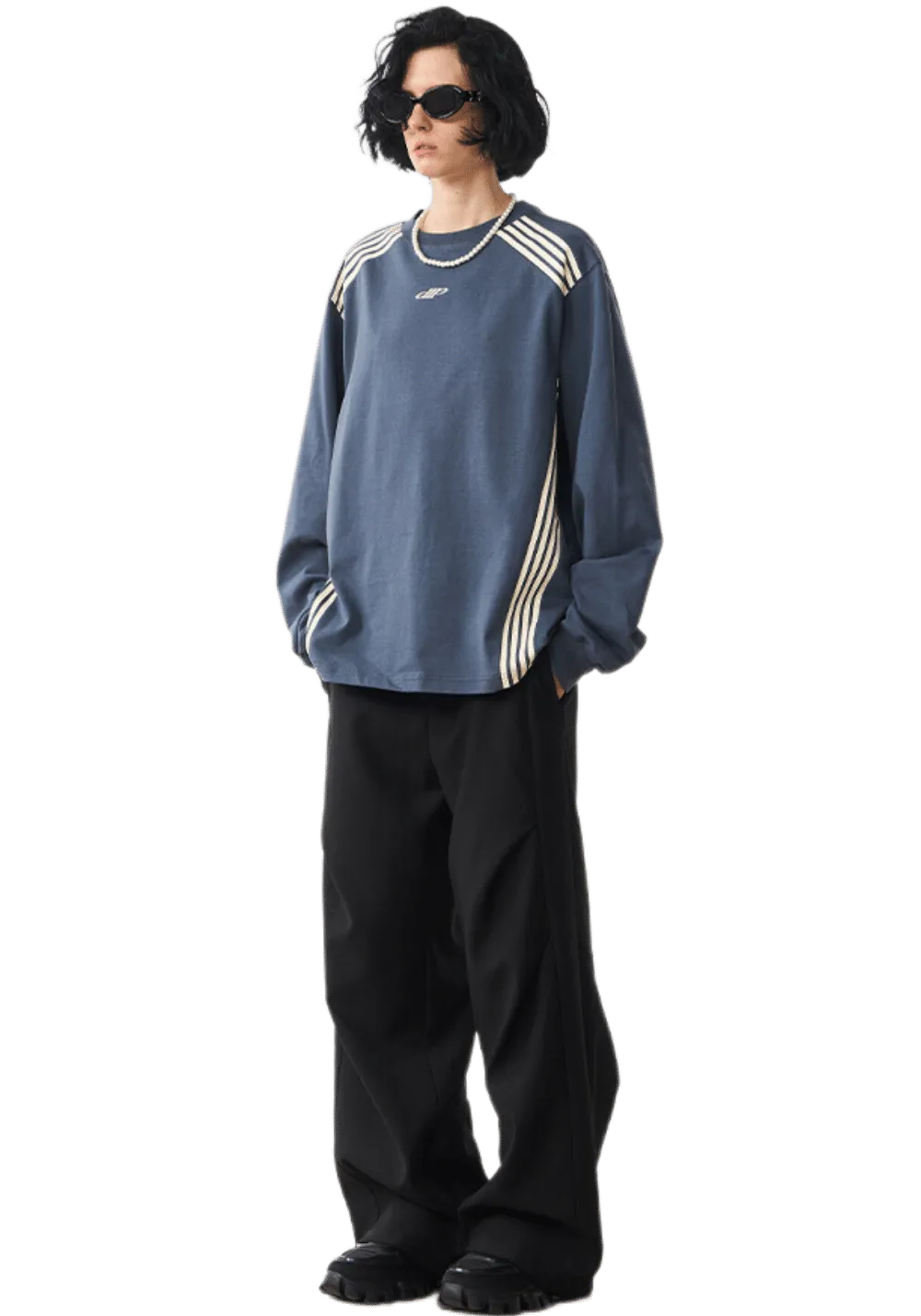 Patchwork Long Sleeve T-Shirt